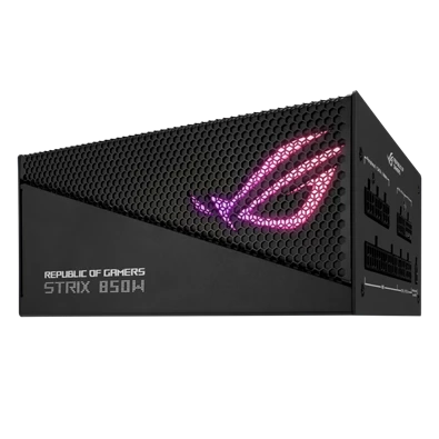 ASUS ROG Strix 850W 80+ Gold Aura Edition 13,5 cm ventilátorral ATX tápegység