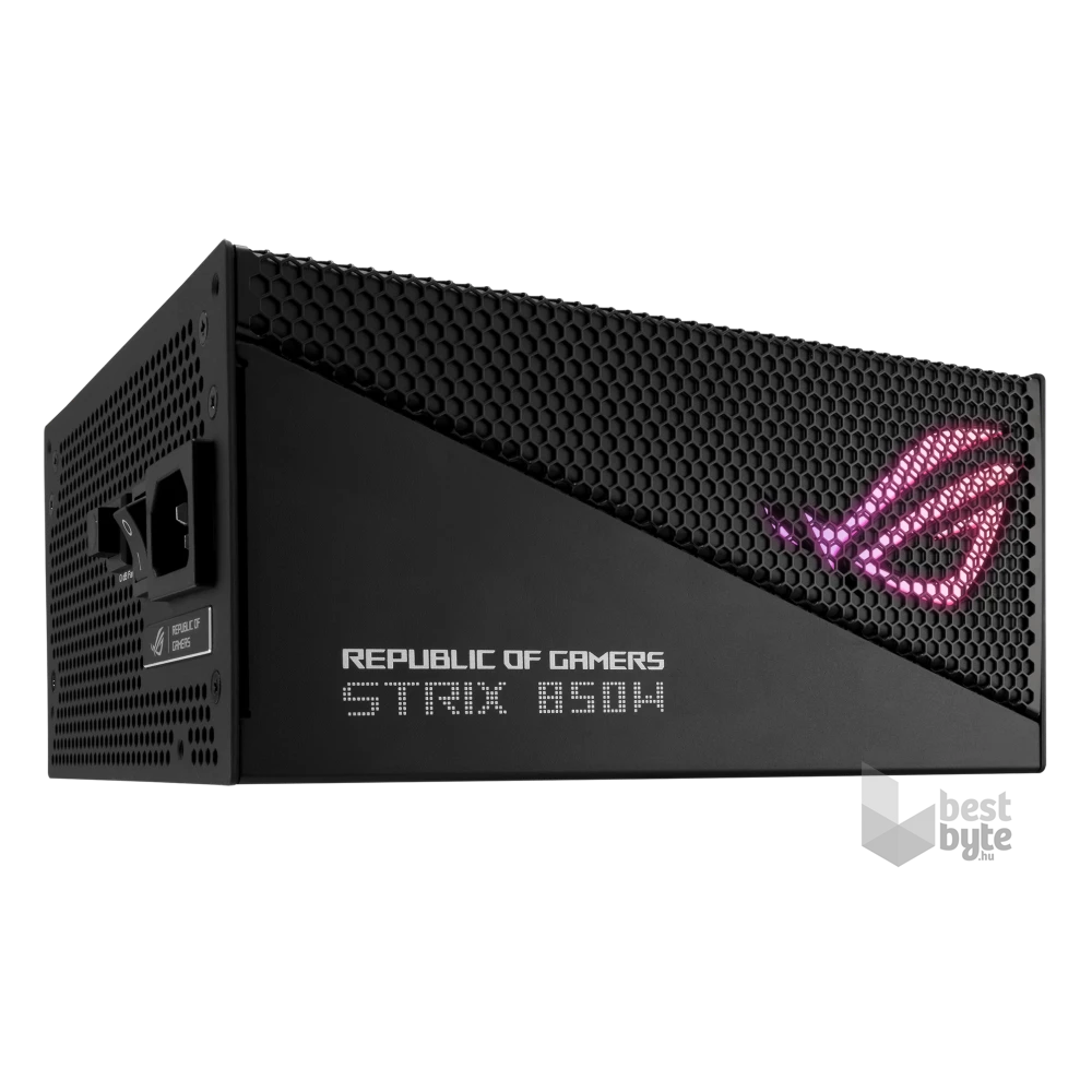 ASUS ROG Strix 850W 80+ Gold Aura Edition 13,5 cm ventilátorral ATX tápegység