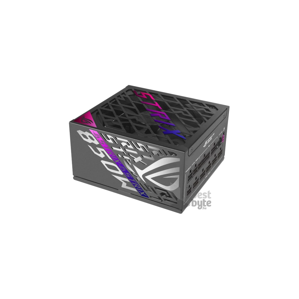 ASUS ROG Strix 850W 80+ Platinum ventillátorral moduláris tápegység