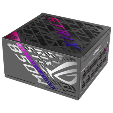 ASUS ROG Strix 850W 80+ Platinum ventillátorral moduláris tápegység