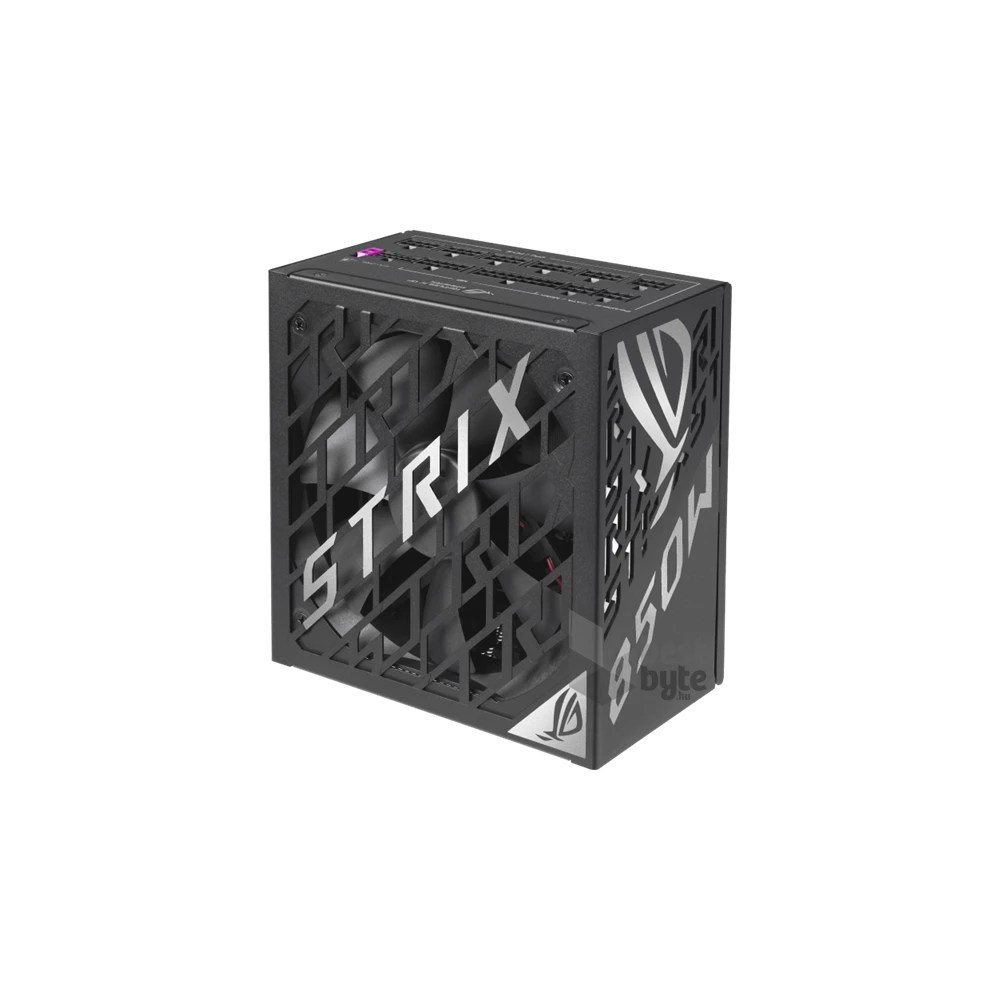ASUS ROG Strix 850W 80+ Platinum ventillátorral moduláris tápegység