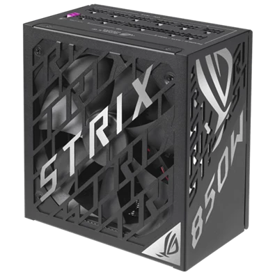 ASUS ROG Strix 850W 80+ Platinum ventillátorral moduláris tápegység