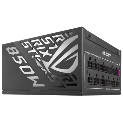 ASUS ROG Strix 850W 80+ Platinum ventillátorral moduláris tápegység