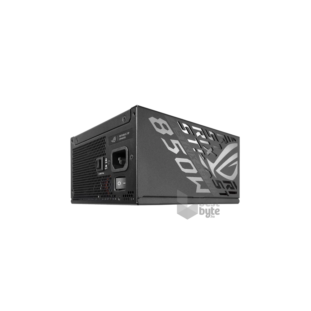 ASUS ROG Strix 850W 80+ Platinum ventillátorral moduláris tápegység