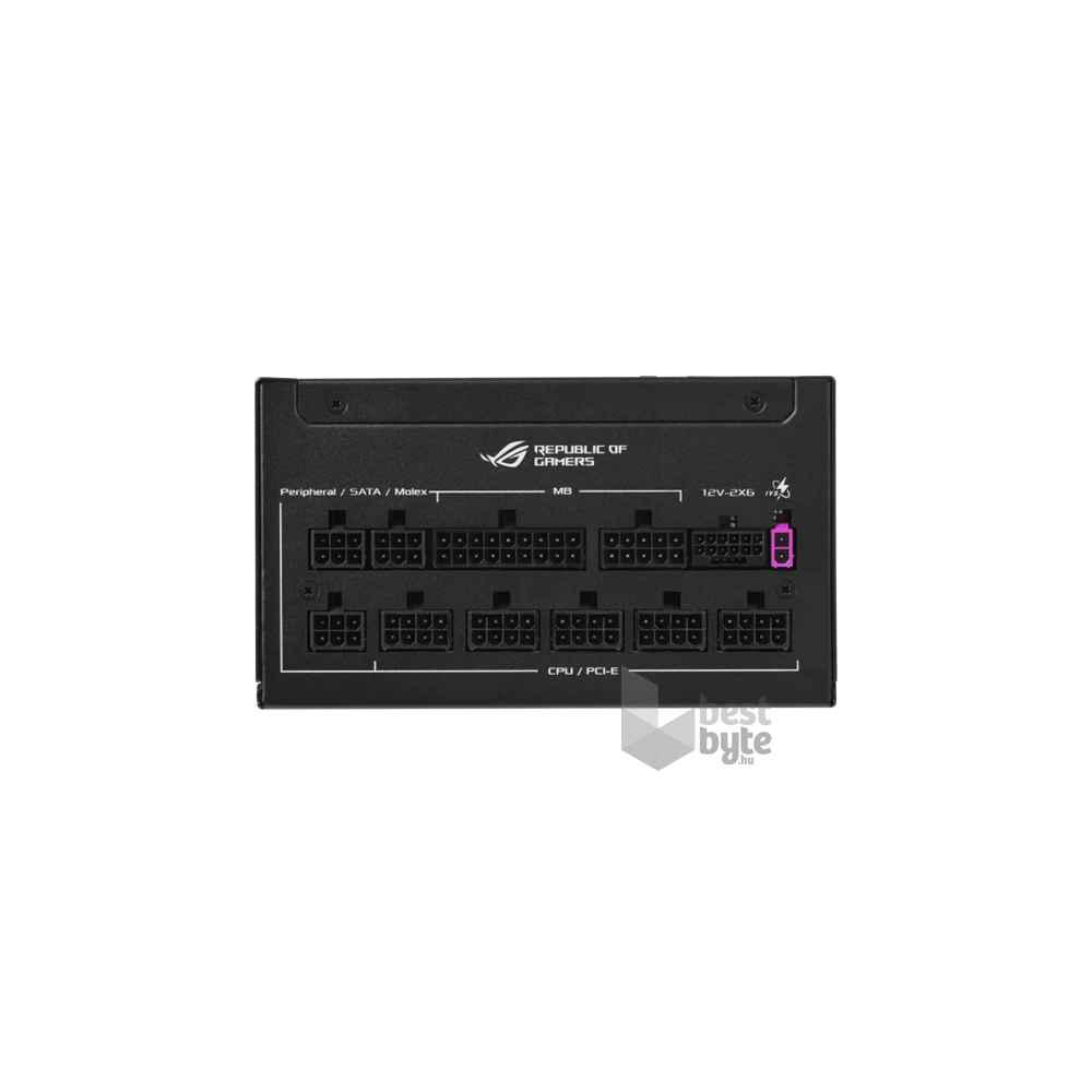 ASUS ROG Strix 850W 80+ Platinum ventillátorral moduláris tápegység