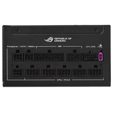 ASUS ROG Strix 850W 80+ Platinum ventillátorral moduláris tápegység