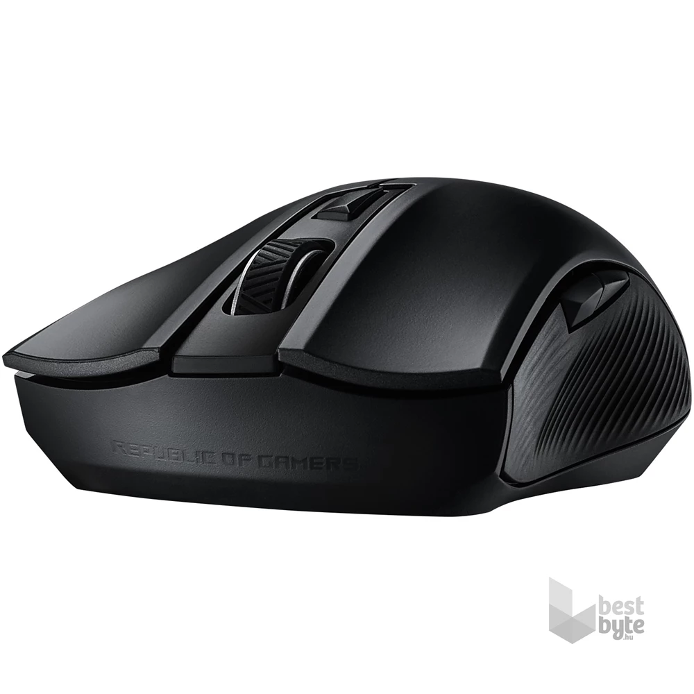 ASUS ROG Strix Carry vezeték nélküli fekete gamer egér