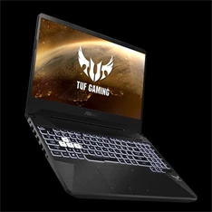 ASUS ROG TUF FX505GT laptop (15,6"FHD/Intel Core i7-9750H/GTX 1650 4GB/8GB RAM/512GB) - fekete