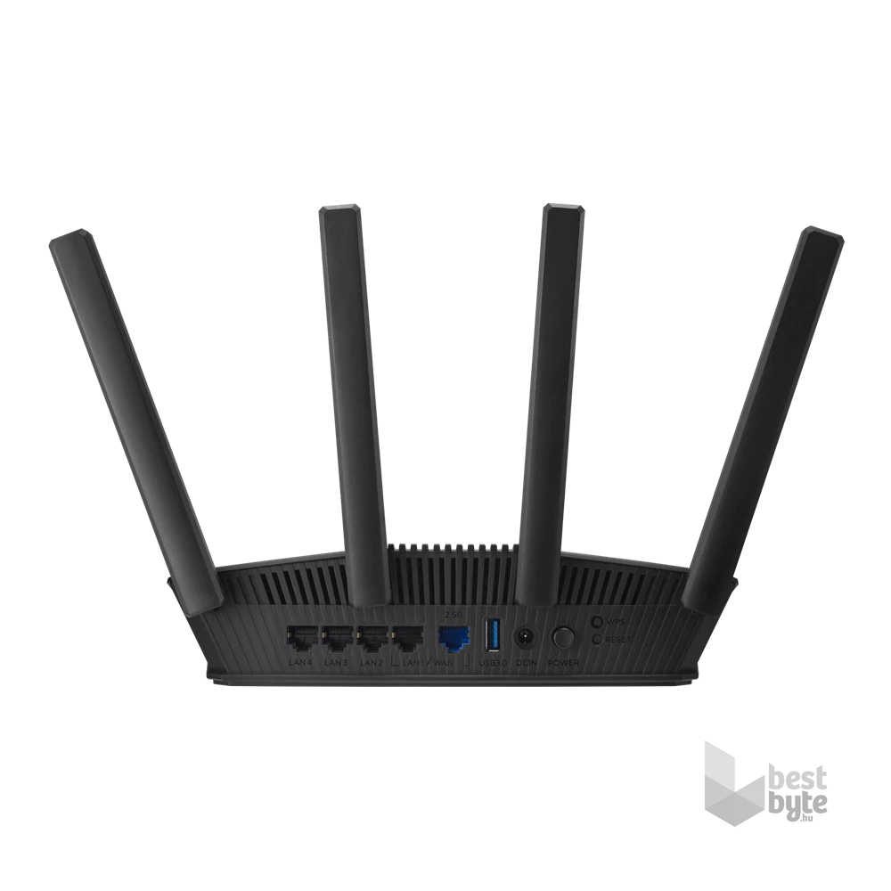 ASUS RT-BE58U 688+2882Mbps fekete vezeték nélküli router