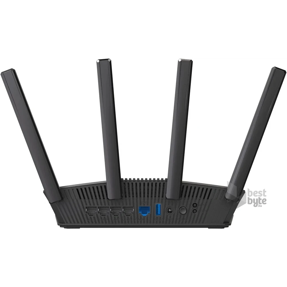 ASUS RT-BE55 BE3600 WiFi 7 AiMesh fekete vezeték nélküli router