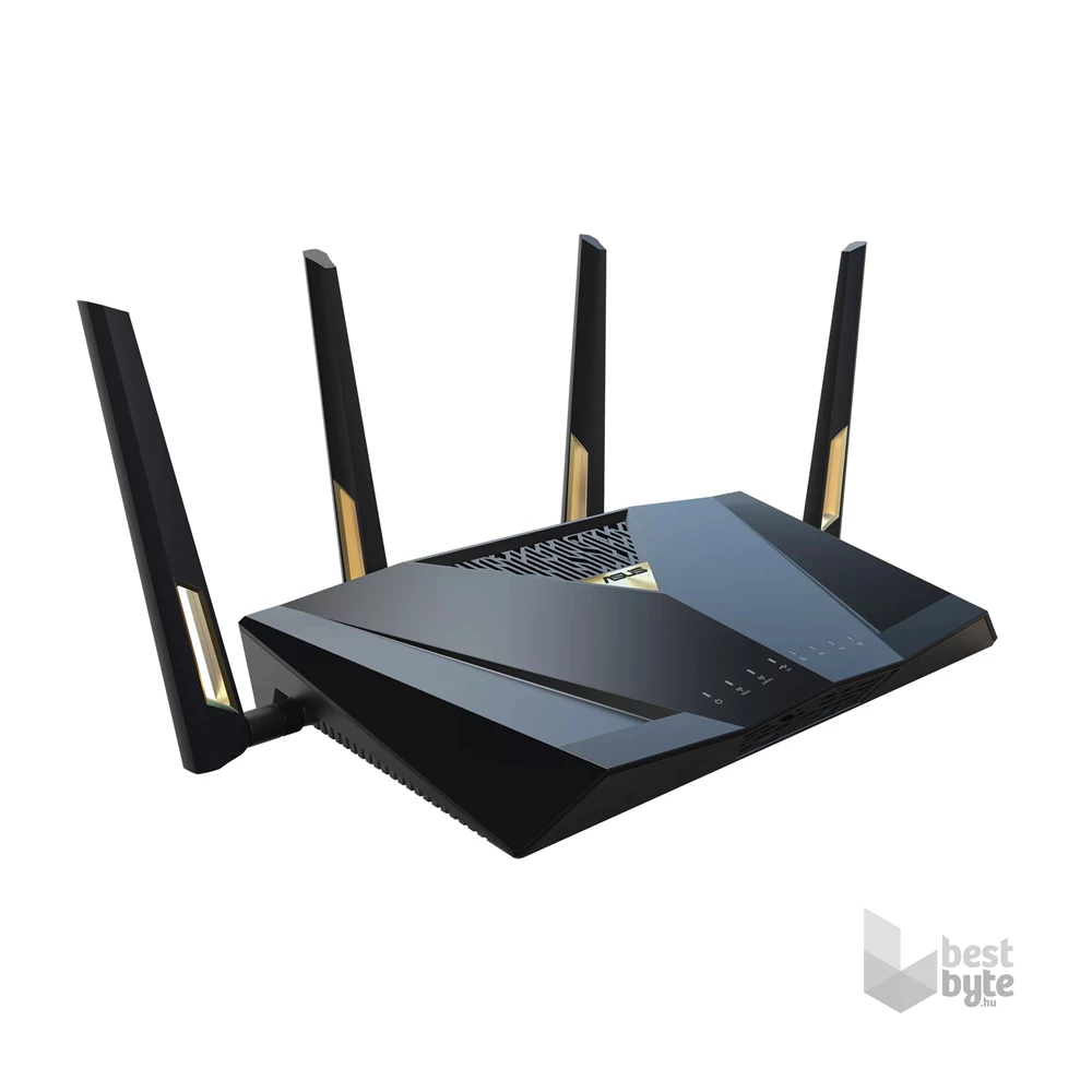 ASUS RT-BE88U 1376+5764Mbps fekete vezeték nélküli router