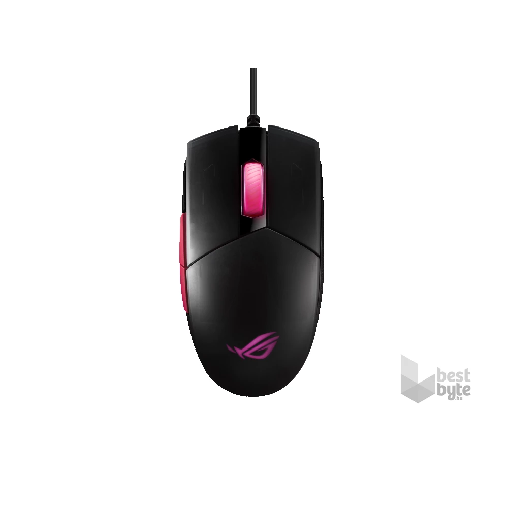 ASUS Rog STRIX Impact II Electro Punk fekete gamer egér