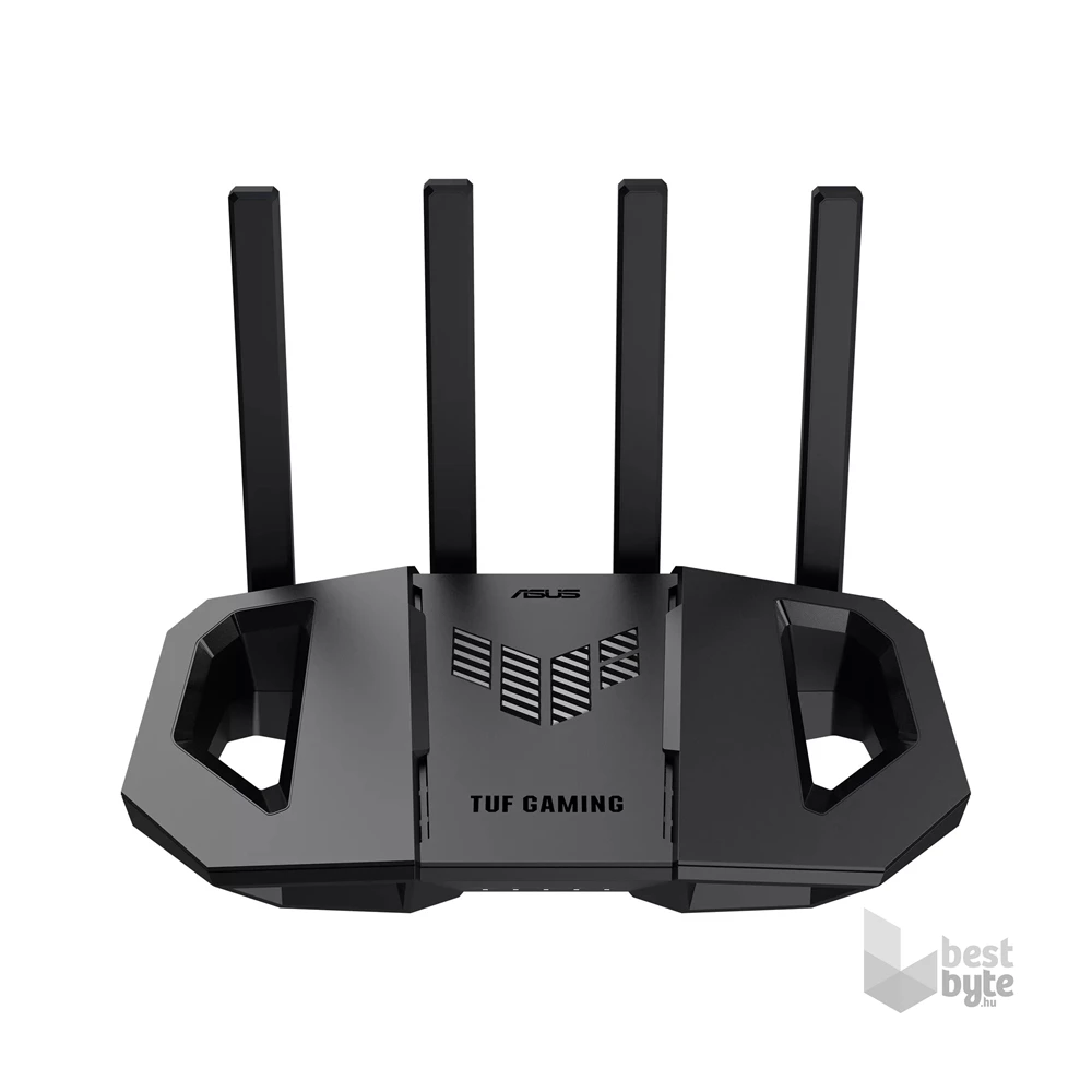 ASUS TUF-BE3600 688+2882Mbps fekete vezeték nélküli router