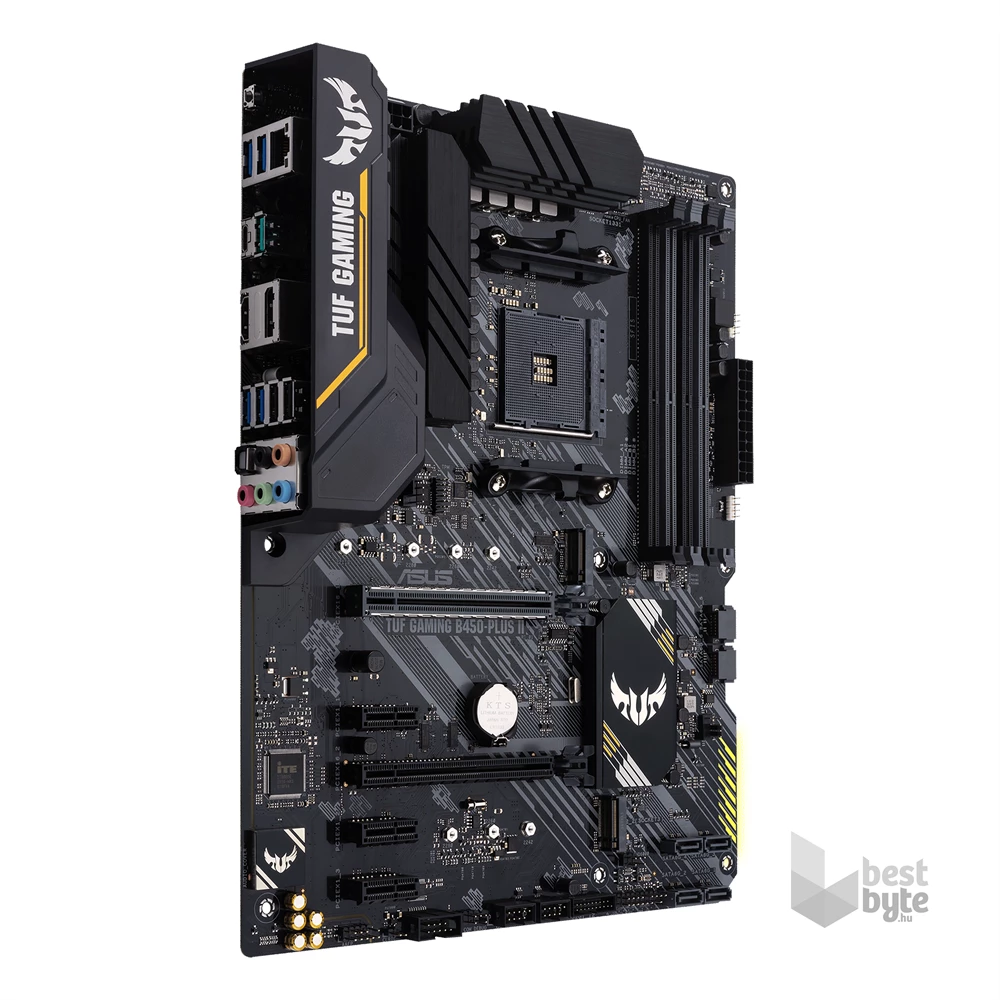 ASUS TUF GAMING B450-PLUS II AMD B450 SocketAM4 ATX alaplap