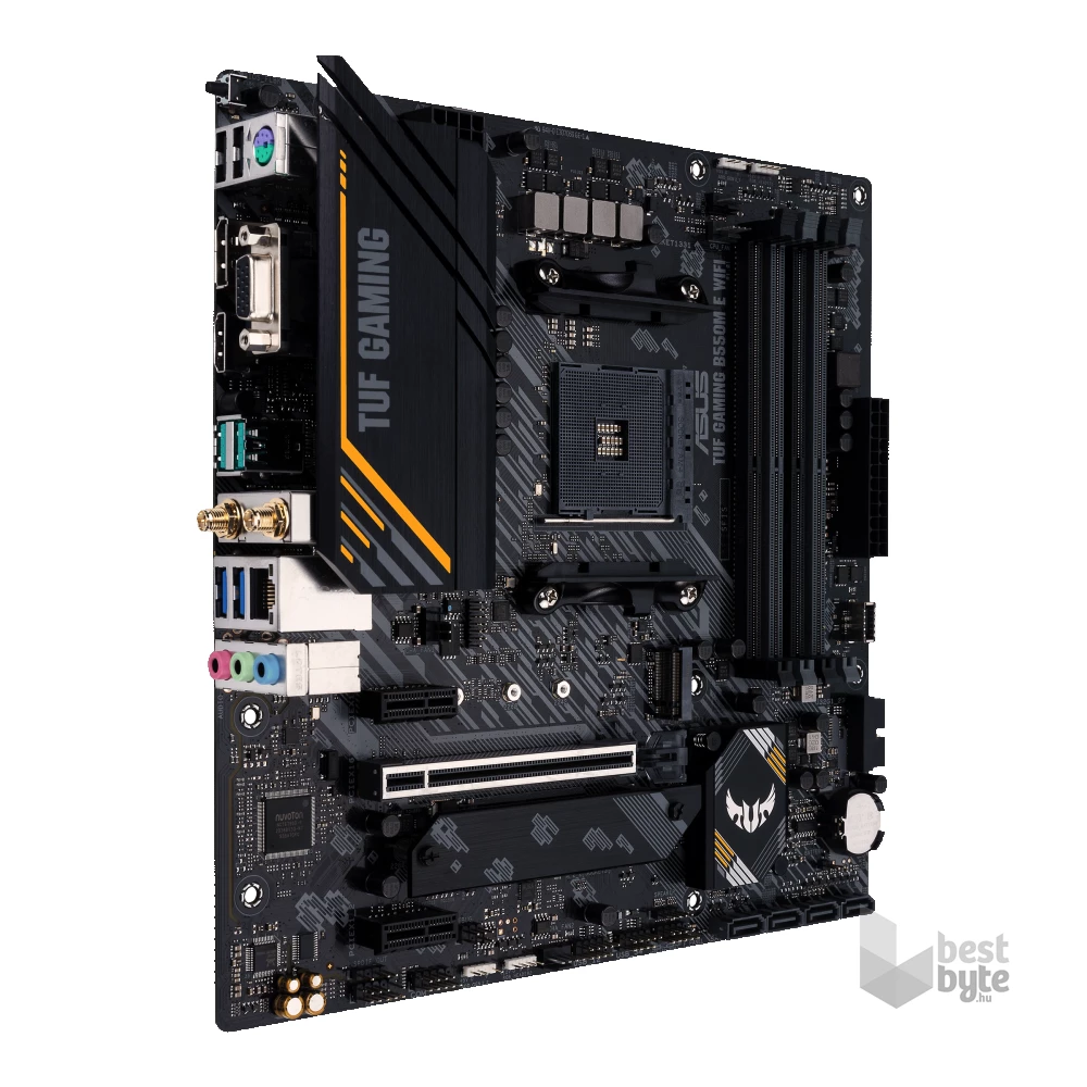 ASUS TUF GAMING B550M-E WIFI AMD B550 SocketAM4 mATX alaplap