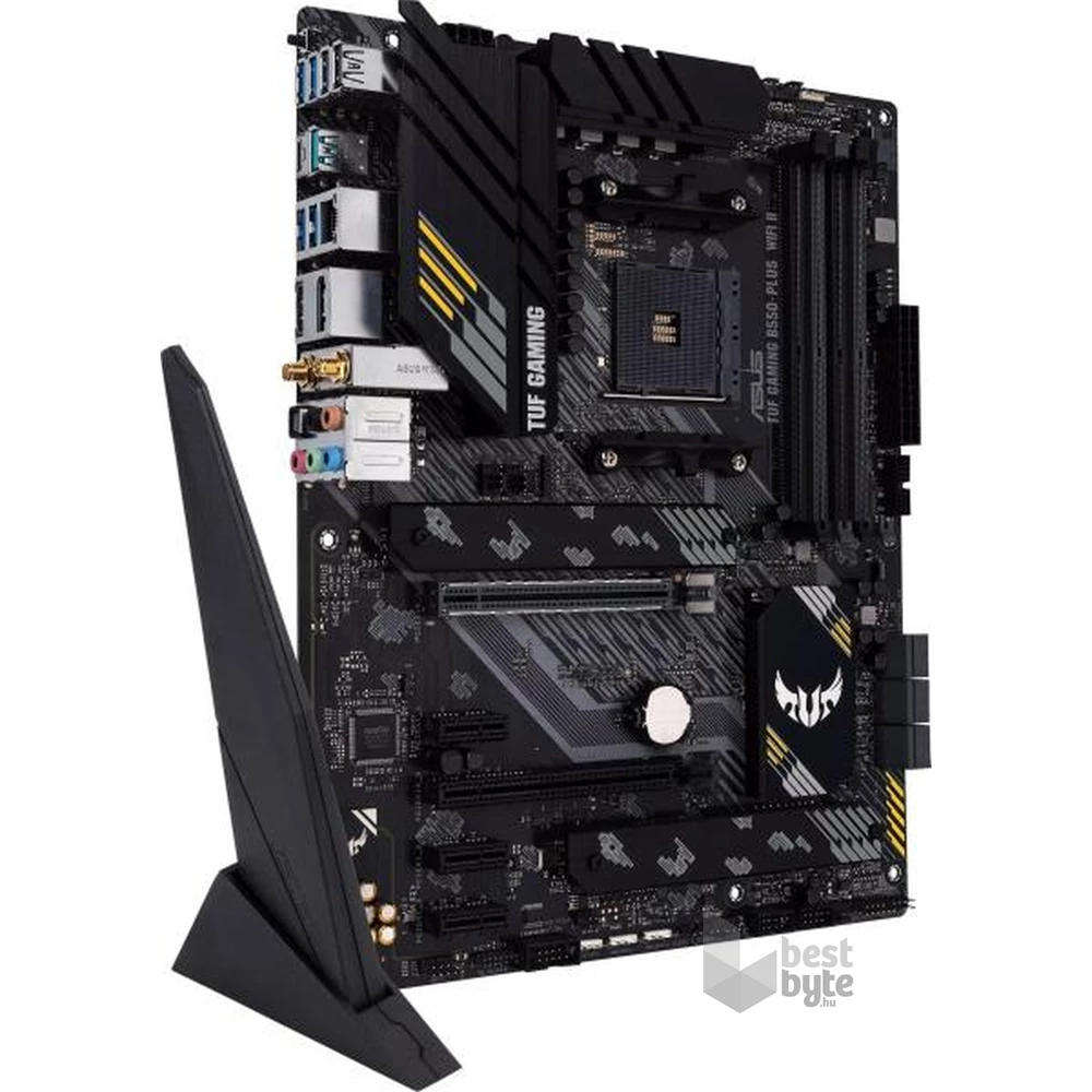 ASUS TUF GAMING B550-PLUS WIFI II AMD B550 SocketAM4 ATX alaplap
