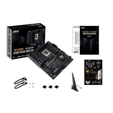 ASUS TUF GAMING B760-PLUS WIFI D4 Intel B760 LGA1700 ATX alaplap