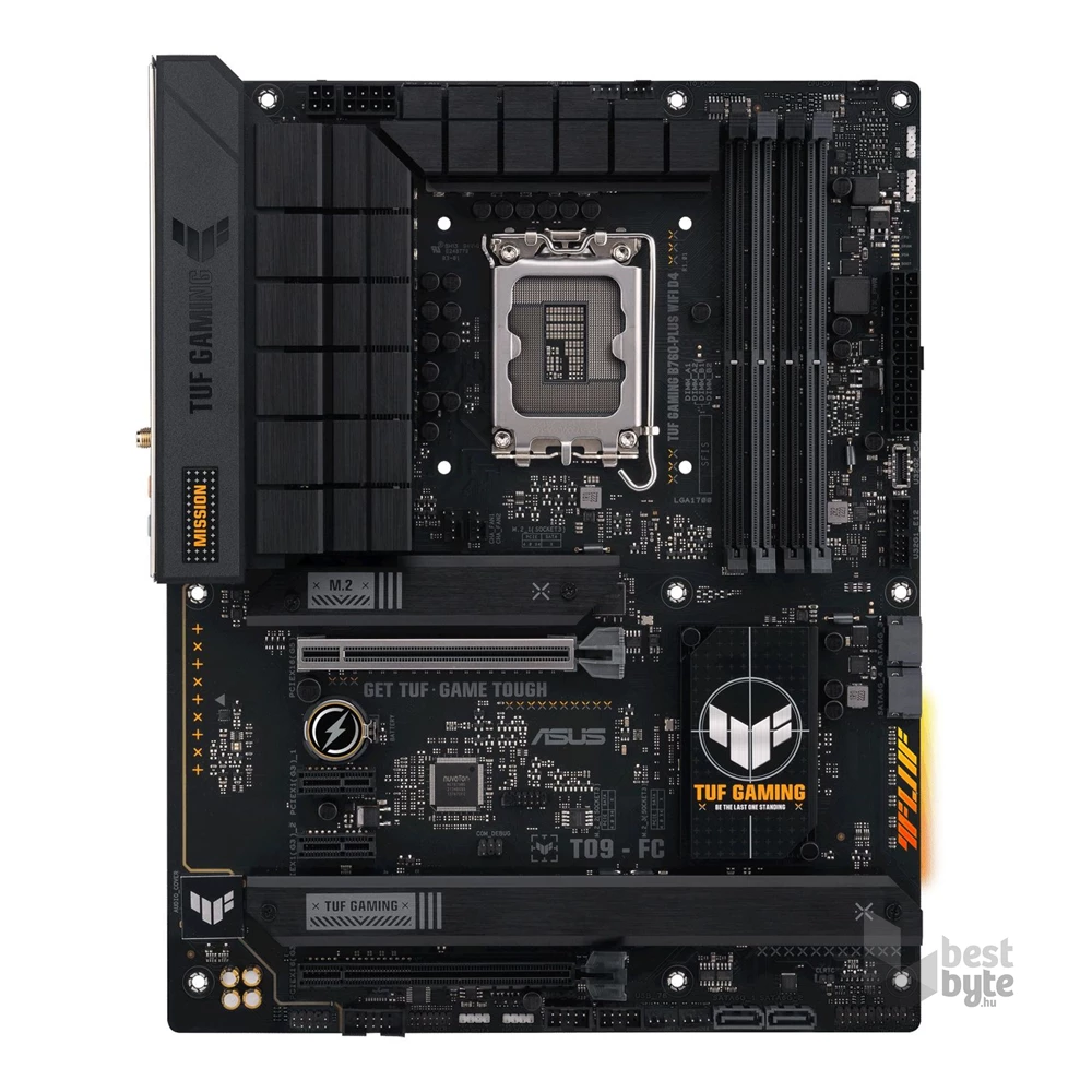ASUS TUF GAMING B760-PLUS WIFI D4 Intel B760 LGA1700 ATX alaplap