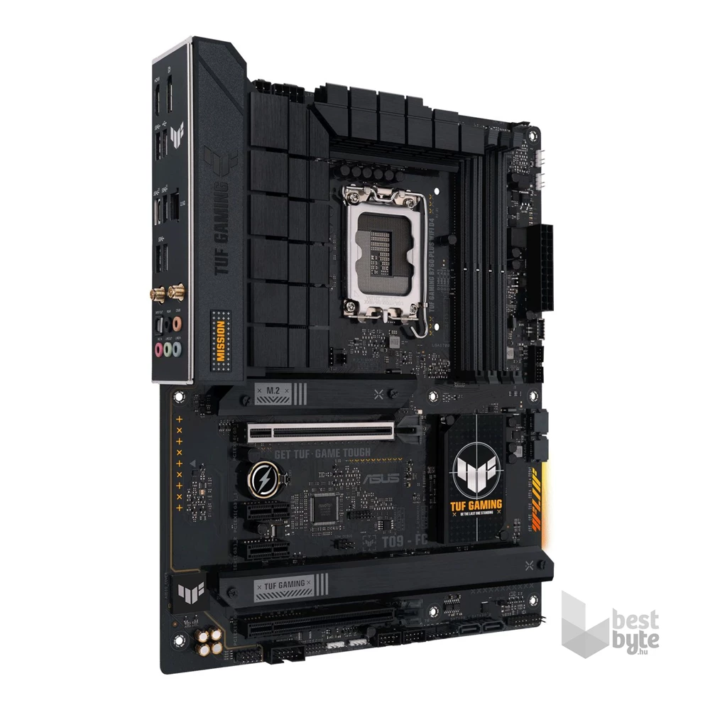 ASUS TUF GAMING B760-PLUS WIFI D4 Intel B760 LGA1700 ATX alaplap