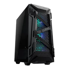 ASUS TUF GAMING GT301 Fekete (Táp nélküli) ablakos ATX ház