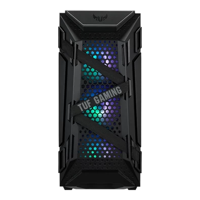 ASUS TUF GAMING GT301 Fekete (Táp nélküli) ablakos ATX ház