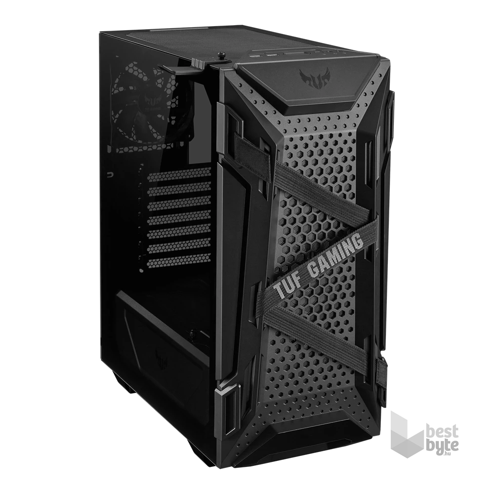 ASUS TUF GAMING GT301 Fekete (Táp nélküli) ablakos ATX ház