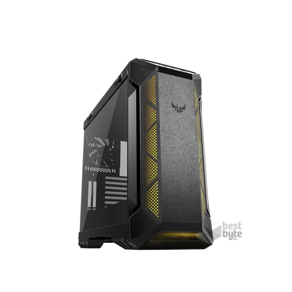 ASUS TUF GAMING GT501 Fekete ablakos (Táp nélküli)  ATX ház