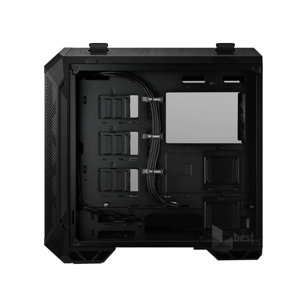 ASUS TUF GAMING GT501 Fekete ablakos (Táp nélküli)  ATX ház