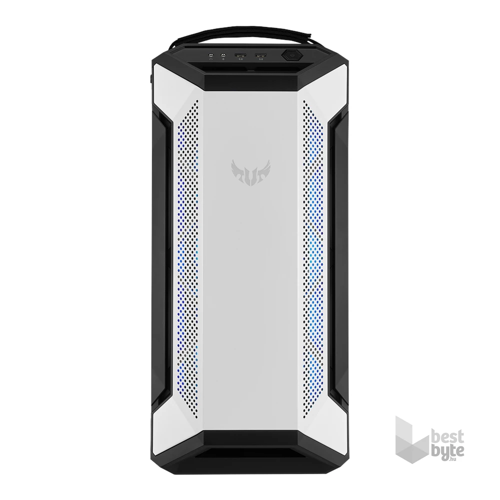 ASUS TUF GAMING GT501 White Edition Fehér ablakos (Táp nélküli)  ATX ház