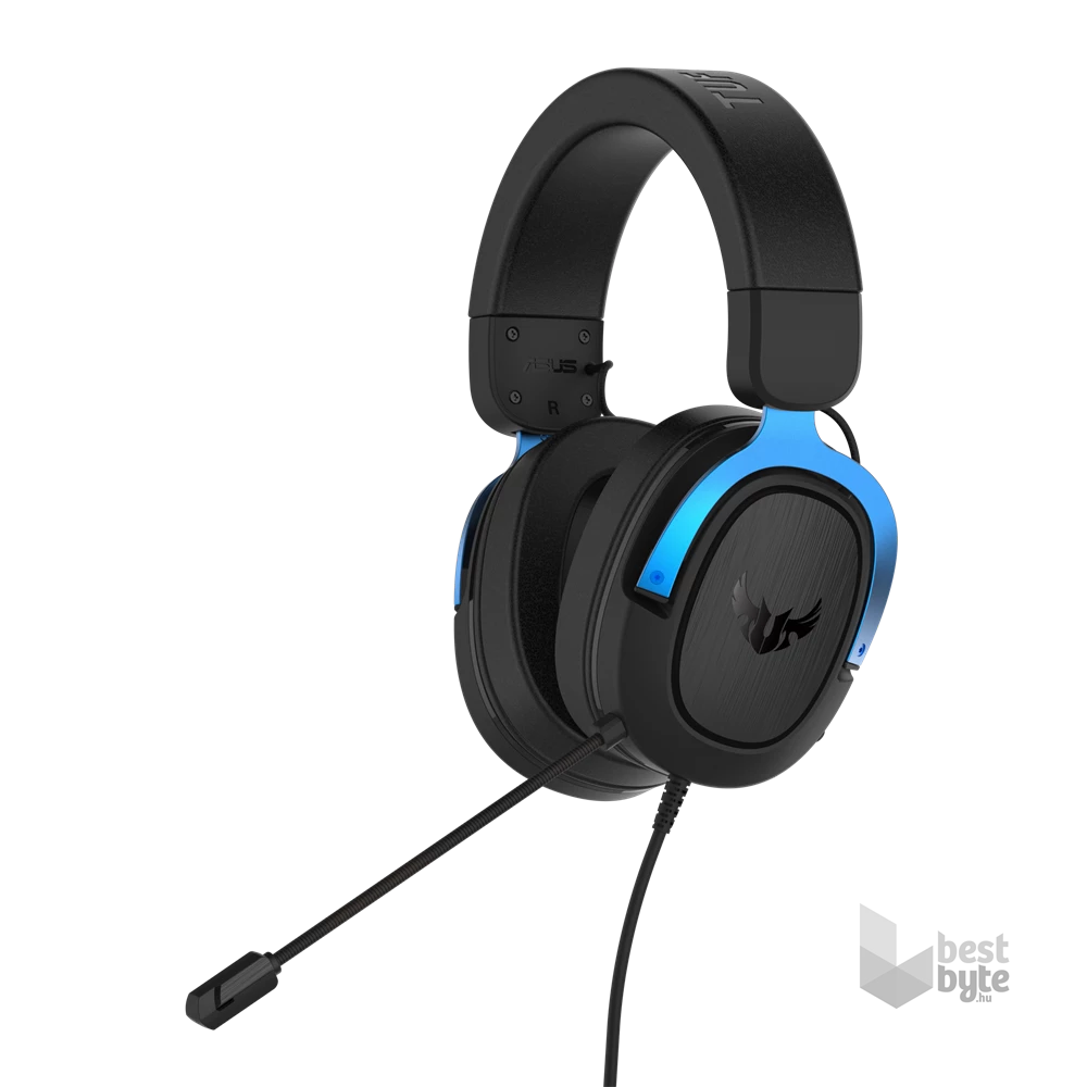 ASUS TUF GAMING H3 fekete-kék gamer headset