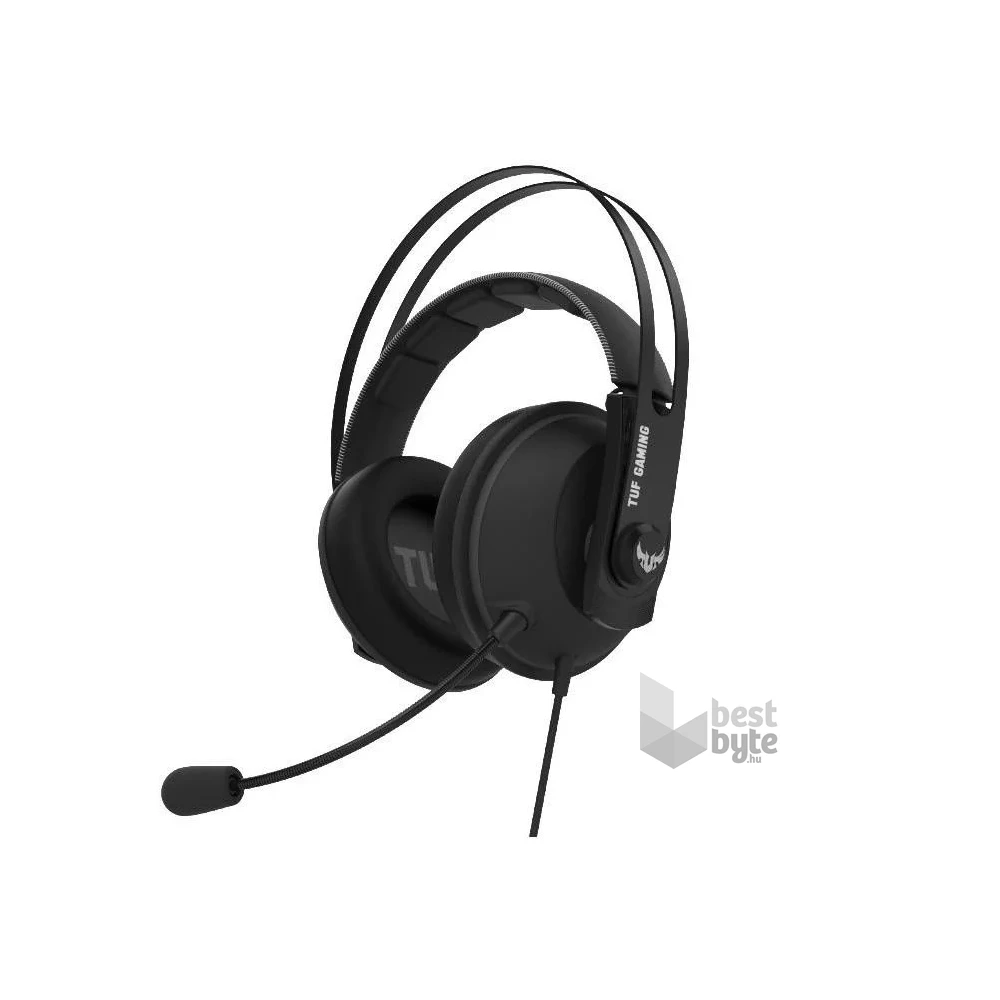 ASUS TUF GAMING H7 CORE fekete-acélszürke gamer headset