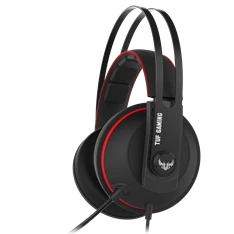 ASUS TUF GAMING H7 fekete-piros gamer headset