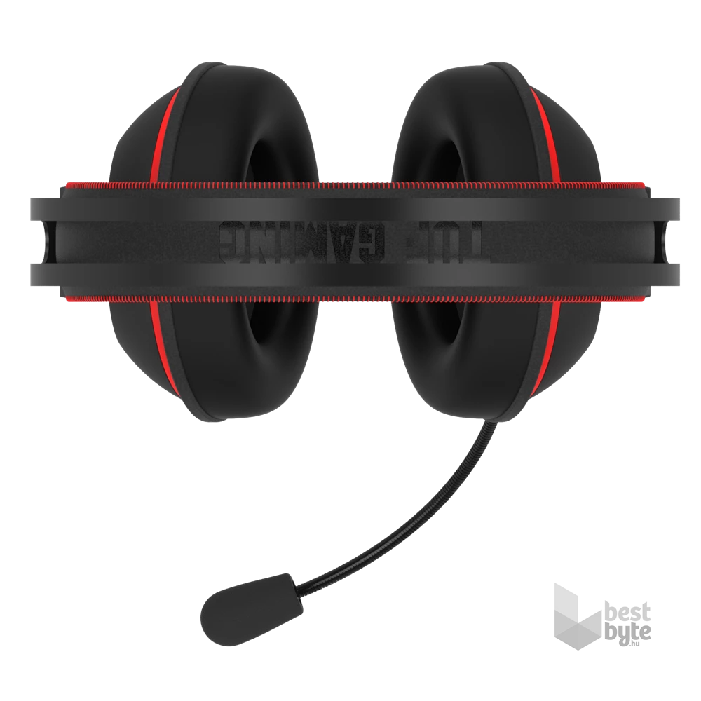 ASUS TUF GAMING H7 fekete-piros gamer headset