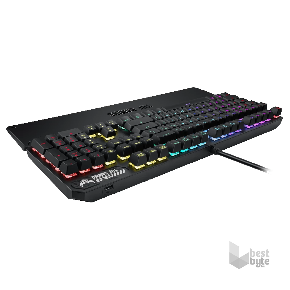 ASUS TUF GAMING K3 HUN RGB mechanikus gamer billentyűzet