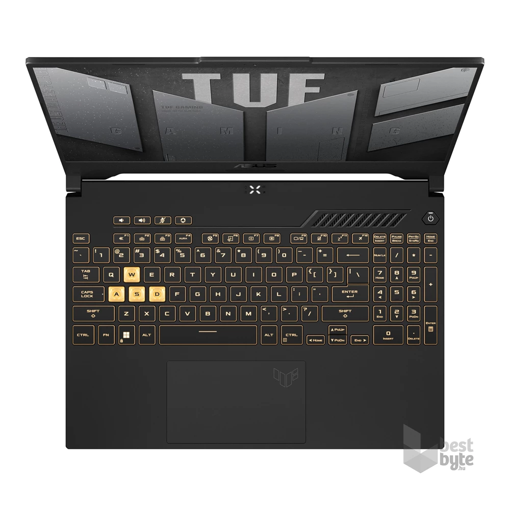 ASUS TUF Gaming F15 FX507ZC4-HN056W laptop (15,6"FHD/Intel Core i5-12500H/RTX 3050 4GB/8GB RAM/512GB/Win11) - fekete