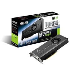 ASUS TURBO-GTX1060-6G nVidia 6GB GDDR5 192bit PCIe videokártya