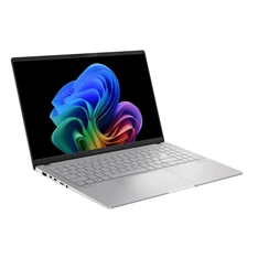 ASUS Vivobook S15 S5507QA-MA001W laptop (15,6"2,8K/Snapdragon X Elite 12 Mag/Int.VGA/32GB RAM/1TB/Win11) - ezüst