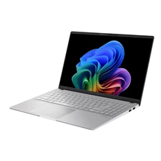 ASUS Vivobook S15 S5507QA-MA001W laptop (15,6"2,8K/Snapdragon X Elite 12 Mag/Int.VGA/32GB RAM/1TB/Win11) - ezüst