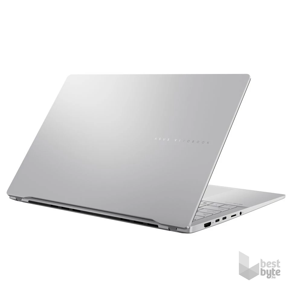 ASUS Vivobook S15 S5507QA-MA001W laptop (15,6"2,8K/Snapdragon X Elite 12 Mag/Int.VGA/32GB RAM/1TB/Win11) - ezüst
