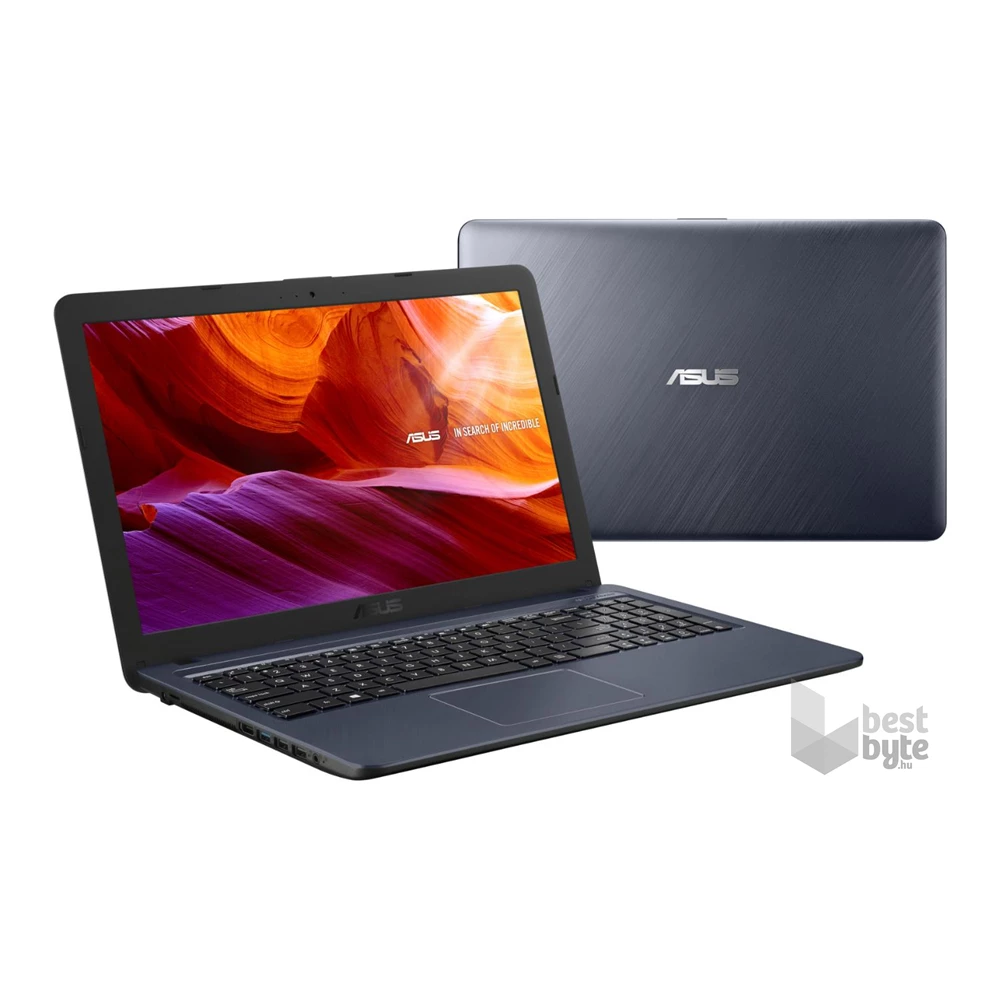 ASUS X543MA laptop (15,6"FHD/Intel Pentium N5030/Int. VGA/8GB RAM/256GB) - szürke