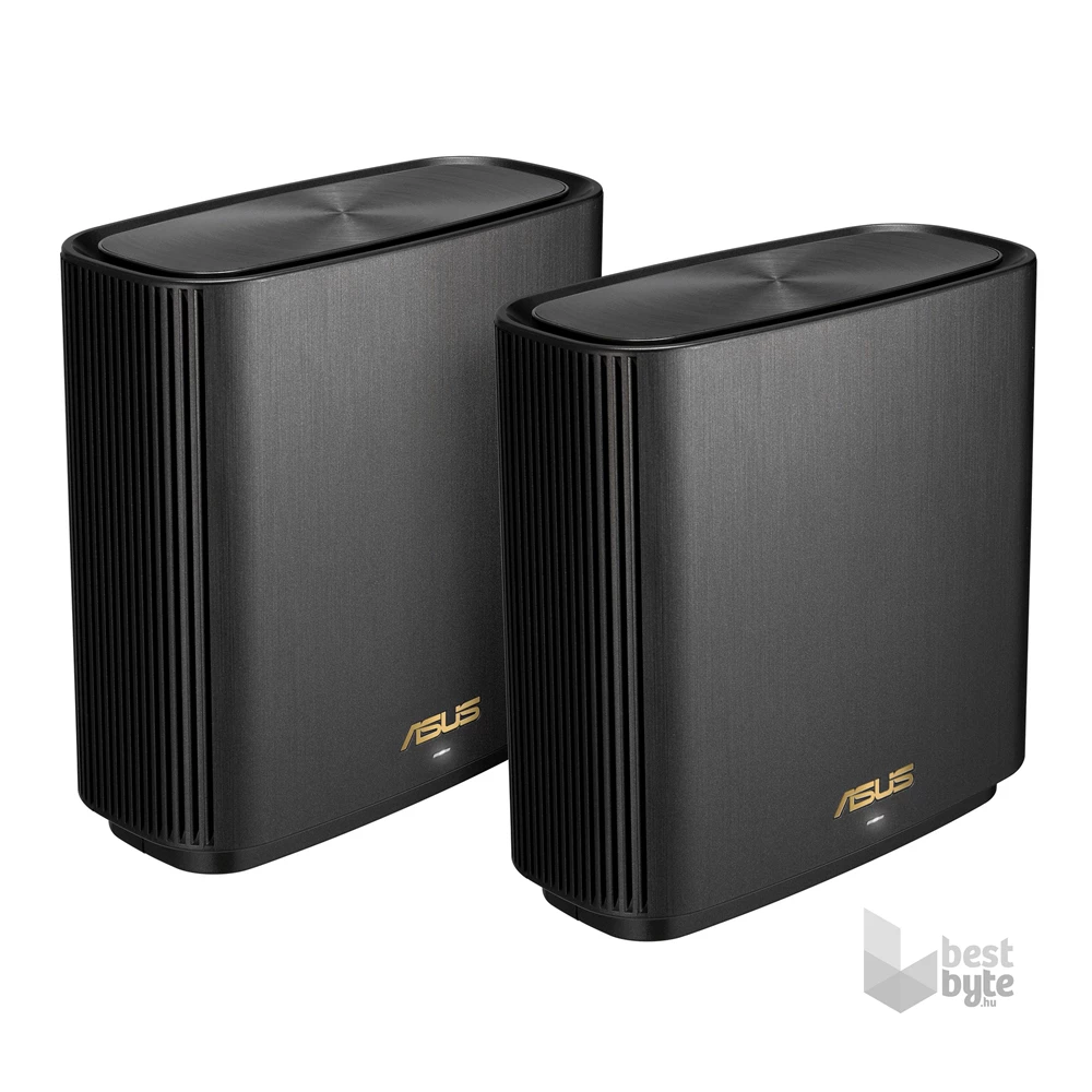 ASUS ZenWifi AX7800 Mesh XT9 2-PK fekete vezeték nélküli router