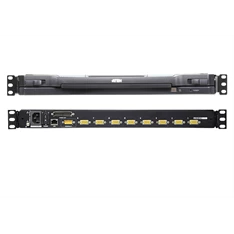 ATEN CL5708IN-ATA-AG LCD 19" KVM Konzol + IP 8PC Switch