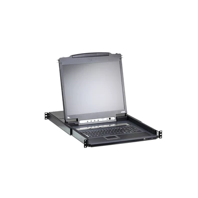 ATEN CL5708IN-ATA-AG LCD 19" KVM Konzol + IP 8PC Switch