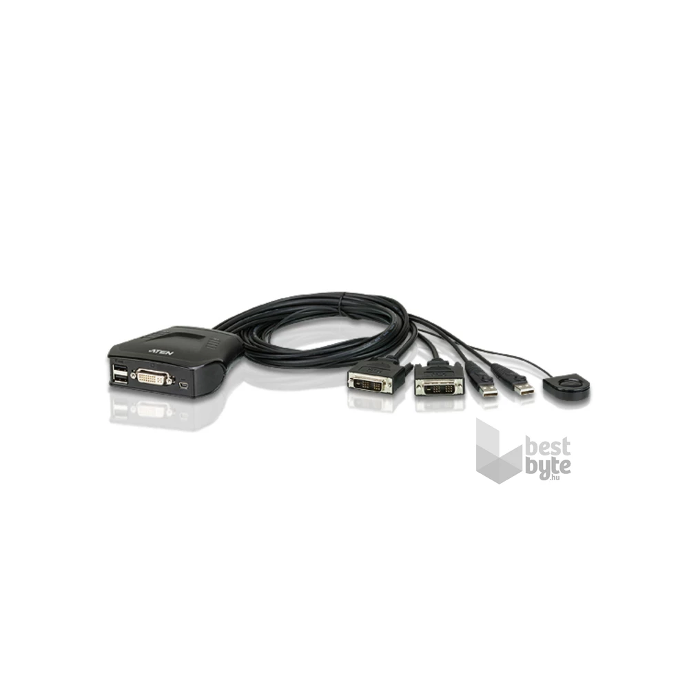 ATEN CS22D-A7 2PC USB DVI KVM Switch