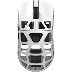 ATK Fierce X 8K USB vezeték nélküli fehér optikai gamer egér