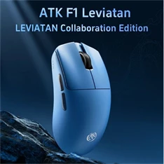 ATK LEV F1 EXTREME Blazing Sky F1 Extreme LEVIATAN Collaboration  optikai USB / vezeték nélküli gaming egér kék