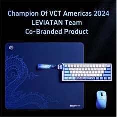 ATK LEV F1 EXTREME Blazing Sky F1 Extreme LEVIATAN Collaboration  optikai USB / vezeték nélküli gaming egér kék