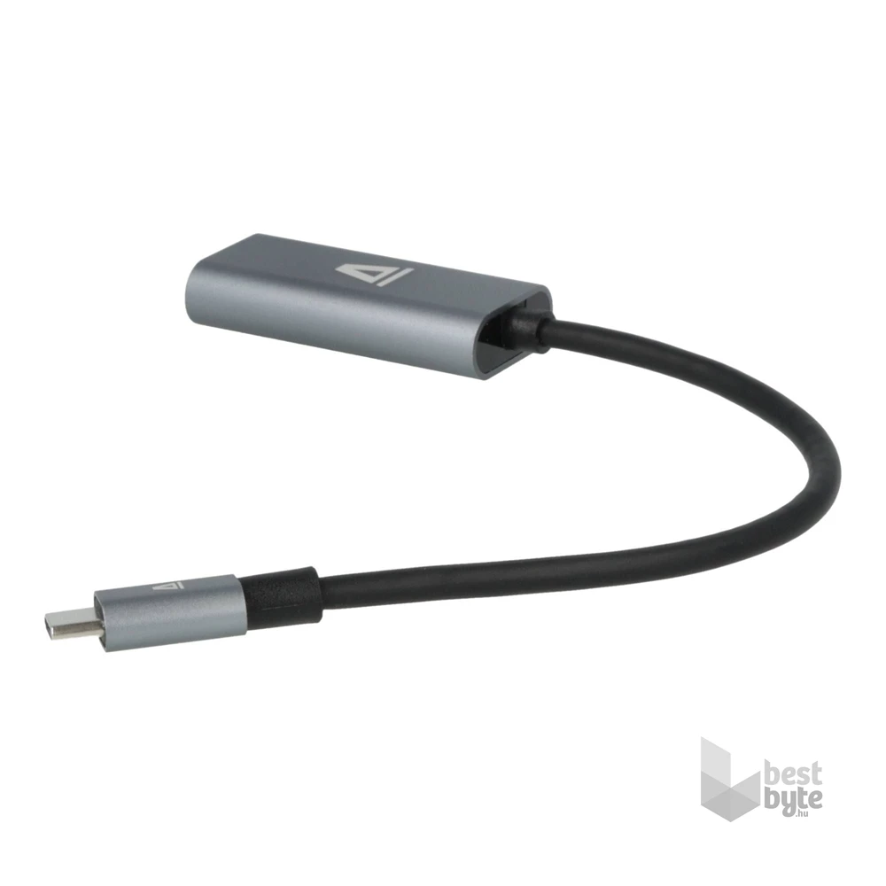 AVAX AD603 CONNECT+ Type C-HDMI 4K/60Hz alumínium adapter