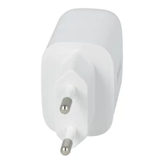 AVAX CH631W FIVEY+ 25W GaN USB A (QC)+Type C (PD) fehér hálózati gyorstöltő