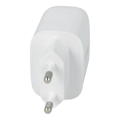 AVAX CH631W FIVEY+ 25W GaN USB A (QC)+Type C (PD) fehér hálózati gyorstöltő